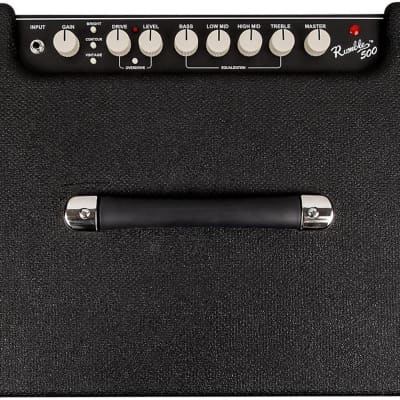 Fender Rumble V3 Combo Bass Amplifier 500-Watt image 3
