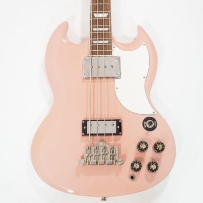 BURNY PEB-65 SWANKY SPIDER BASS Pink MAHOGANY EB-3 FERNANDES | Reverb