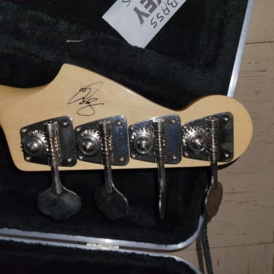 Fender Geddy Lee Artist Series Signature Jazz Bass MIJ 1999 - 2014 - Black image 5