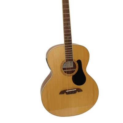 2022 Alvarez ABT60E Artist 60 Baritone Acoustic Electric Guitar, Natural image 1