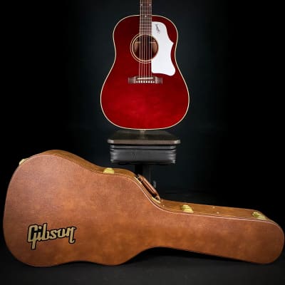 Gibson 60’s J-45 Original Fixed Bridge - Wine Red image 10