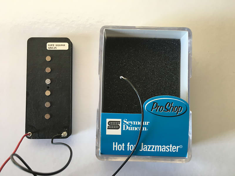 Seymour Duncan SJM-2s Hot Jazzmaster Pickup Set 2010s - Black