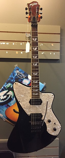 Fernandes MIJ Vertigo Electric Guitar w/ Floyd Rose Gloss Black