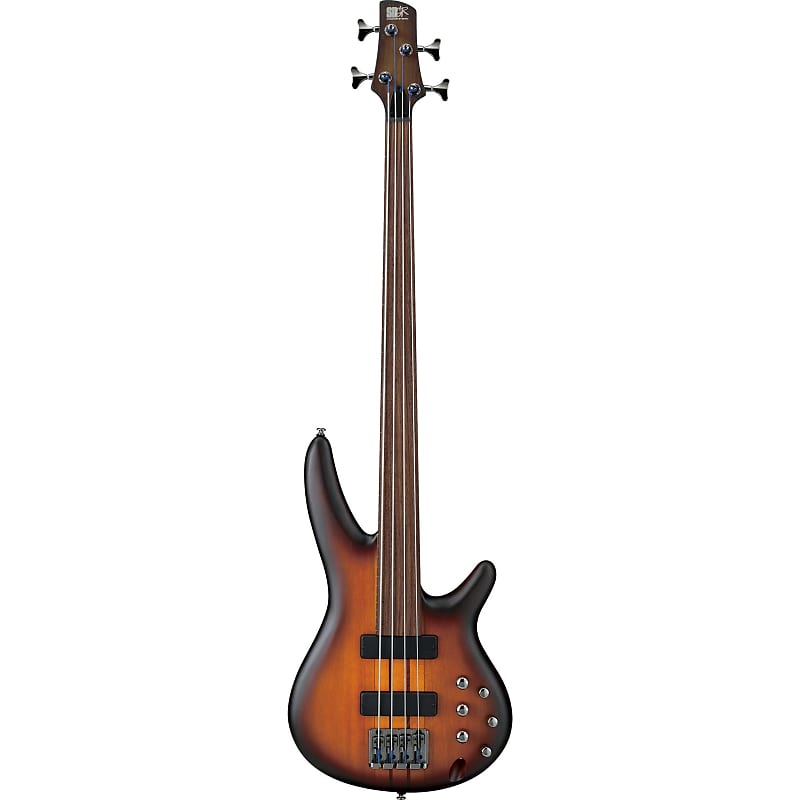 Ibanez SRF700BBF SR Bass Workshop Bass - Fretless - Brown Burst Flat image 1