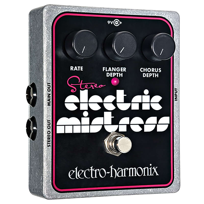 Electro-Harmonix XO Stereo Electric Mistress Flanger/Chorus Guitar Effects Pedal image 1