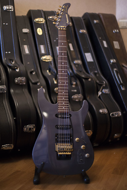 日本最大の Fernandes FR85QC 25th Anniversary Sustainer 1994 Gray | Reverb ギター
