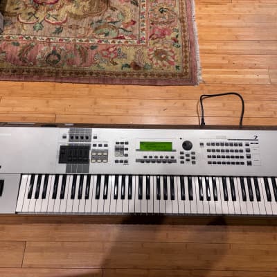 Yamaha Motif 7 Production Synthesizer 2000s - Gray