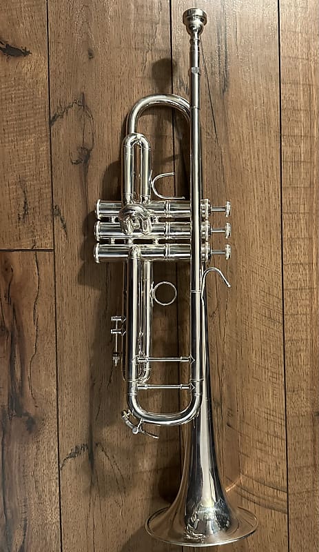 Bach LR180S72 Stradivarius Professional Model Bb Trumpet 2010s - Silver-Plated image 1