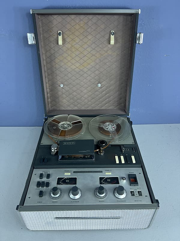 Sony TC-777-4 Tapecorder Reel Machine TC7774 “no Power Cord - Untested”  			