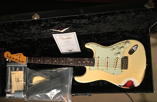 Fender stratocaster masterbuilt john cruz on sale
