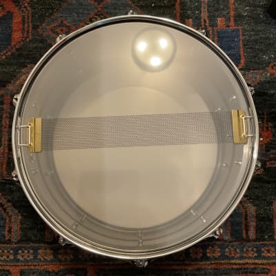 Ludwig Black Magic Snare Drum 6.5 x 14 inch Chrome Hardware image 5