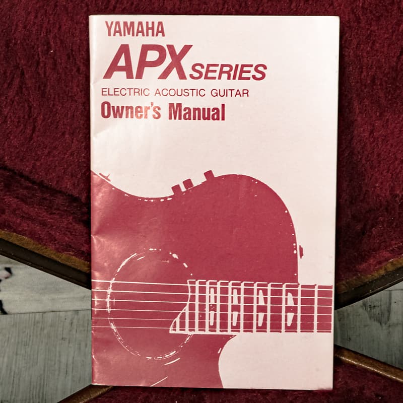 Yamaha - APX-20 - 1988 Acoustic-Electric, Amber w/ OHSC