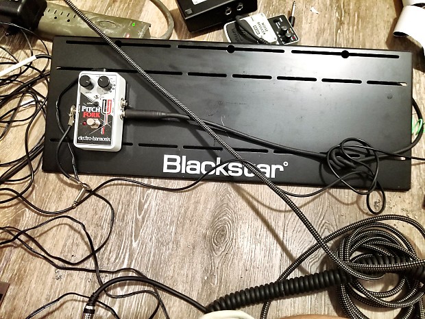 Blackstar steel pedalboard / up to 5 regular sized or 10 mini pedals and a brick / 1 of a kind image 1