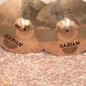 Sabian 13" Signature Dave Garibaldi Jam Master Hi-Hat Cymbals (Bottom)