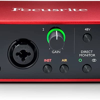 Carte Son Usb2 Focusrite Scarlett 2I2 - Vte : Divers - OnlyBass