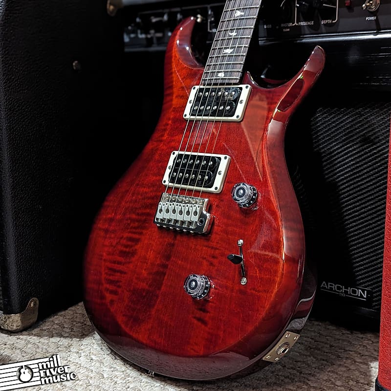 Paul Reed Smith PRS S2 Custom 24 Electric Guitar FR - Fire Red Burst w/Bag
