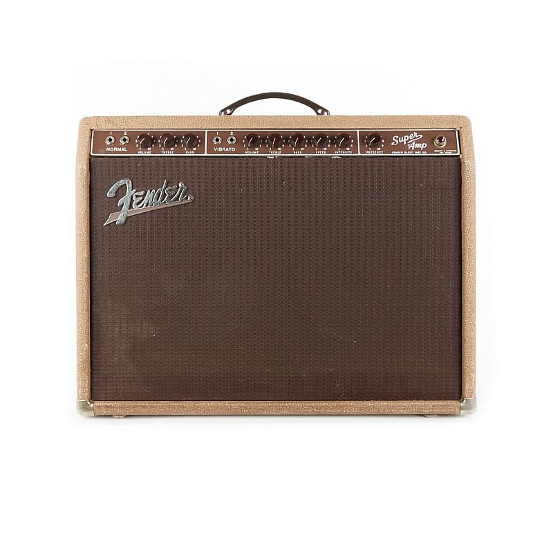 Fender Super 6G4 Brownface 40-Watt 2x10" Guitar Combo 1960 - 1961 image 1