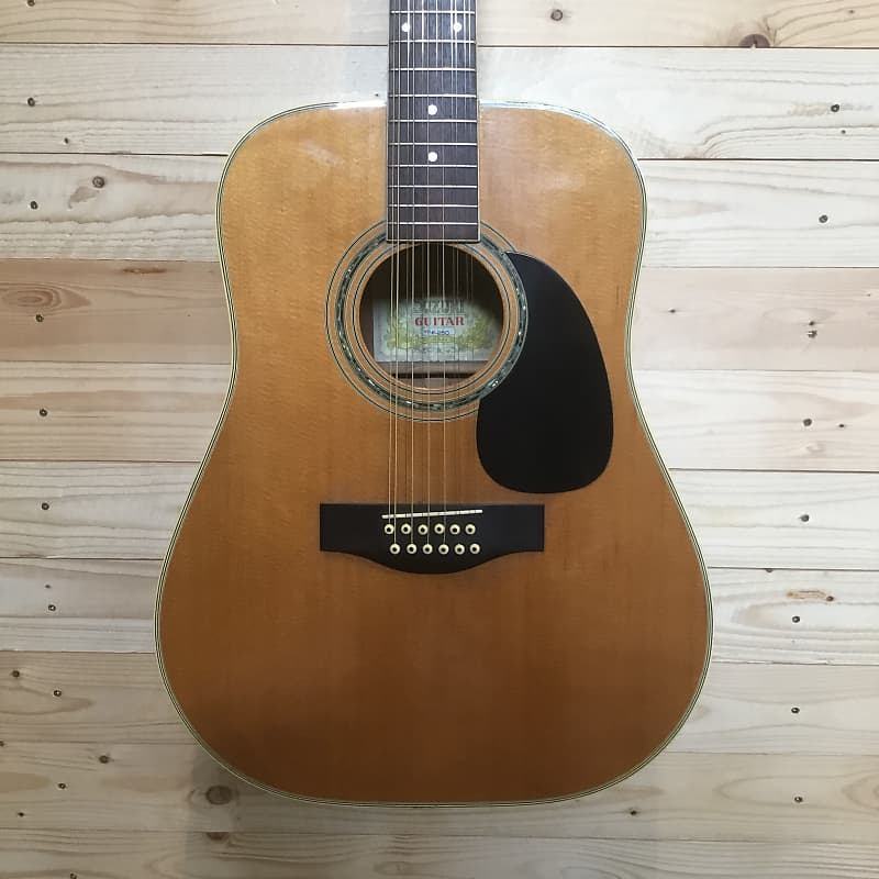 70年代ヴィンテージ　12弦　Suzuki F-250 アコースティックギター SUZUKI Acoustic F-250 Guitar From JAPAN | eBay