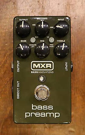 MXR M81 Bass Preamp Pedal | Reverb