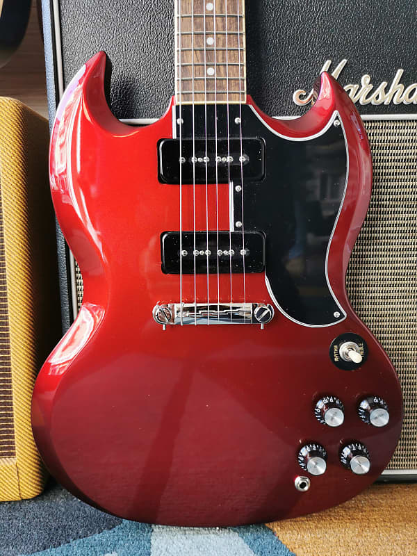 Epiphone SG Special P-90 2022 - Sparkling Burgundy | Reverb