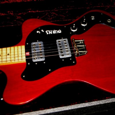 Burns LJ24 1977 Cherry Transparent.  PROTOTYPE. Extremely Rare & Collectible.  Only 25.  Handmade. image 21