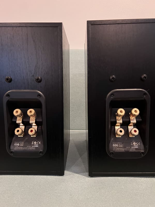 Bowers & Wilkins 686 S2 Black Ash | Reverb