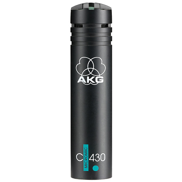 AKG C430 Small Diaphragm Cardioid Miniature Condenser Microphone image 1