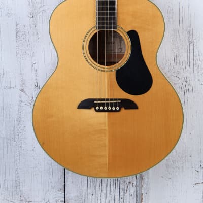 Alvarez AJ60S Artist Series Jumbo Acoustic Guitar Solid Spruce Top Natural image 3