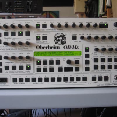 Oberheim OB-MX 1995 1994 ob-xa ob-8 analog synth synthesizer keyboard rack image 2