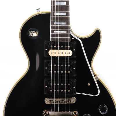 Gibson Custom Shop Les Paul Custom Made 2 Measure Ultra Light Aged Ebony image 6