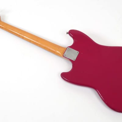 Fender Mustang Bass 1966 Dakota Red ~ Early First Year Example image 3