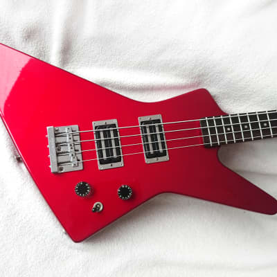 ■FERNANDES BXB-55 Explorer Bass ブルーバースト Fernandes BXB Explorer Japan 1980's - YouTube