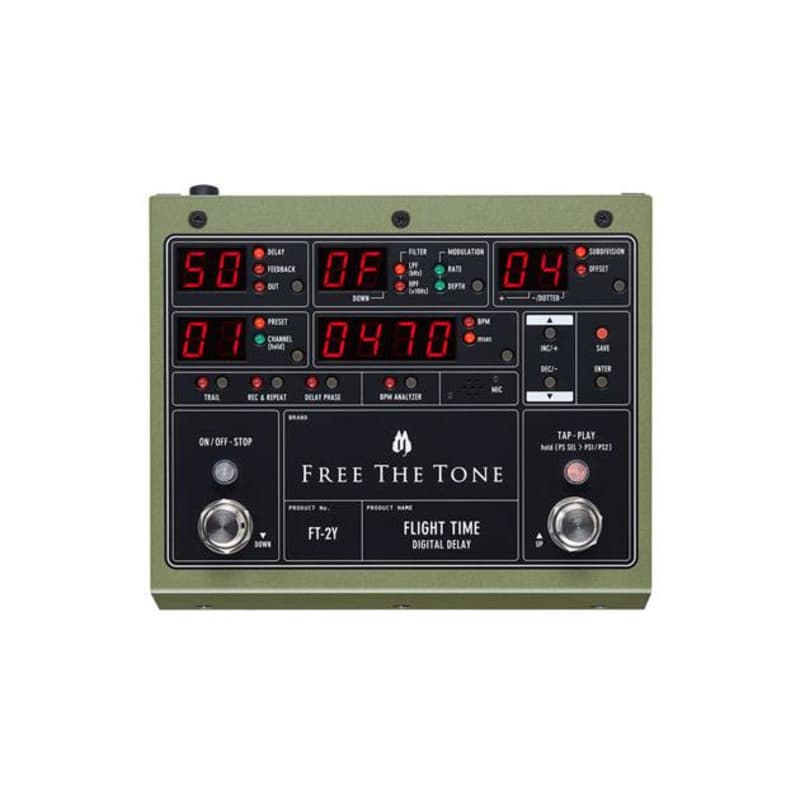 Free The Tone Flight Time FT-2Y-S Digital Delay Limited Edition 