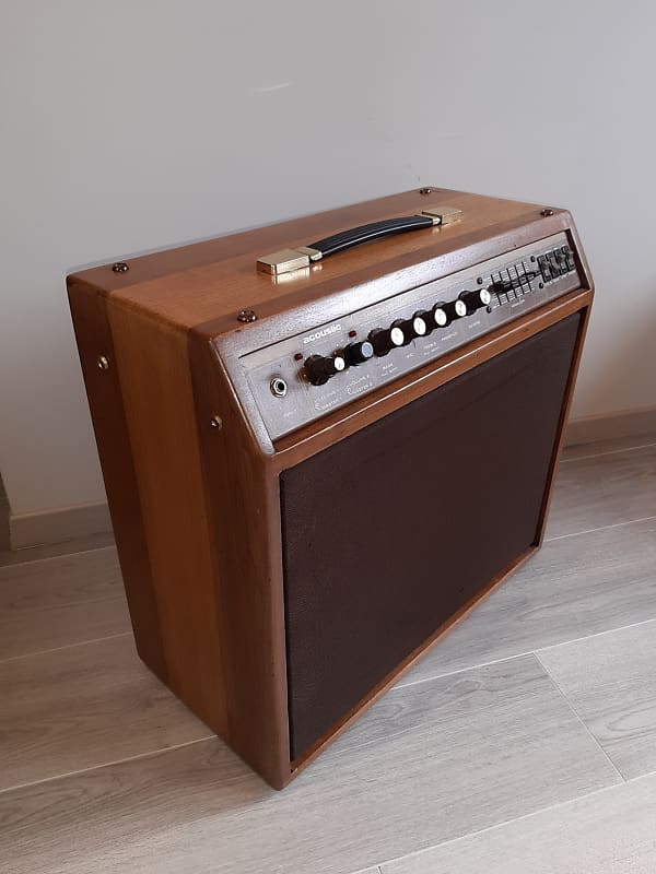 Acoustic Model 165 100W tube combo 1978 with EVM 12L oak walnut cabinet