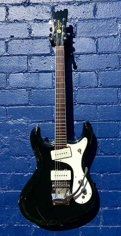 Mosrite Firstman Avenger - MIJ - 1970s - Black | Reverb