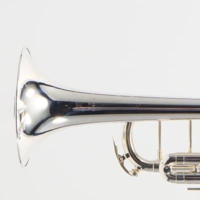 King Model 2055T 'Silver Flair' Intermediate Bb Trumpet SN 658768 OPEN BOX image 13
