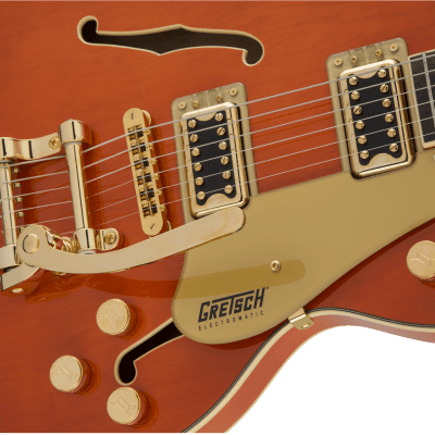 Gretsch G5655TG Electromatic® Center Block Jr. Single-Cut with Bigsby® and Gold Hardware, Laurel Fin image 5
