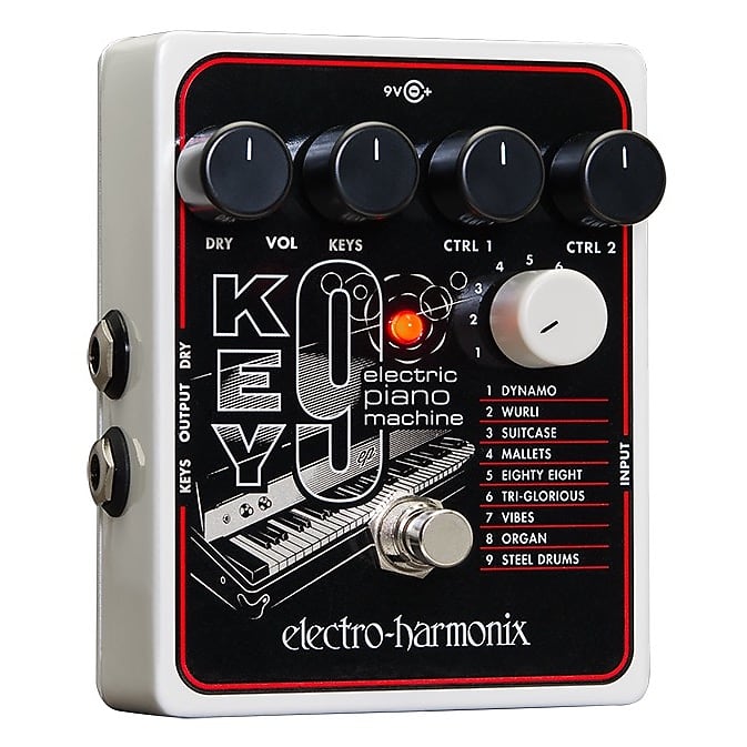 Electro-Harmonix EHX KEY9 Electric Piano Machine Effects Pedal image 1