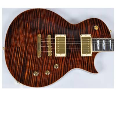 ESP Eclipse 40th Anniversary Guitar in Tiger Eye Finish image 13