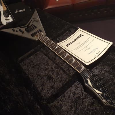 Dave Mustaine's personal Prototype King V built by Dean Guitars USA Custom Shop to launch the VMNT image 11