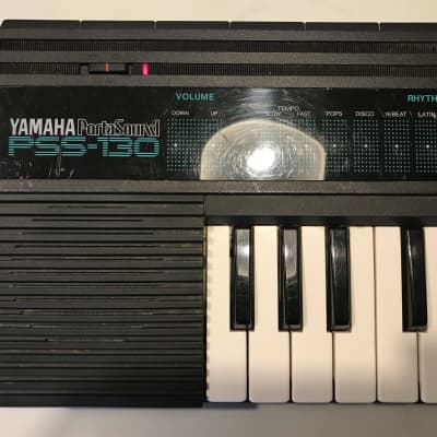 Yamaha PSS-130 Synthesizer 1987 - Black image 3