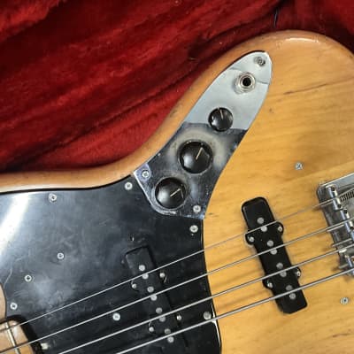Fender Jazz Bass made in USA( 1973 ) 1972-1974 Maple Neck Pearl Block Inlays in good condition with original hard case and original owners manual image 9
