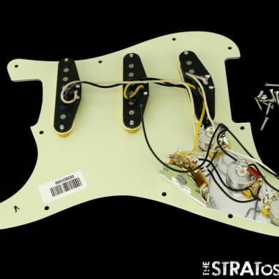 Fender CRAY Strat LOADED PICKGUARD & CUSTOM SHOP PUs Stratocaster Mint Green! imagen 2