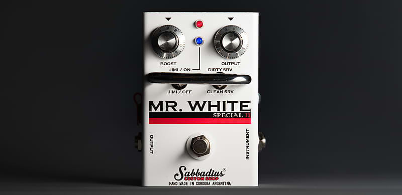 海外から直接取り寄せましたsabbadius custom shop Mr white special Ⅱ