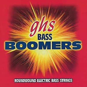GHS Bass Boomers Round Wound 5-String Bass Strings 40-120 image 1