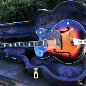 Al Caiola's 50's vintage Gretsch 6192 Country Club archtop jazz guitar with docs/ ohsc Bonanza theme image 10