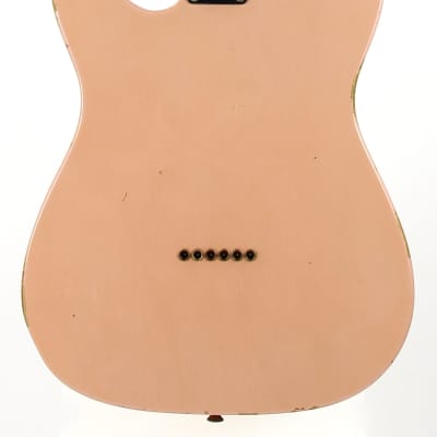 2011 Fender DALE WILSON Custom Shop Masterbuilt 60's Telecaster Thinline Relic - Shell Pink, Abby Ybarra Pups! image 12