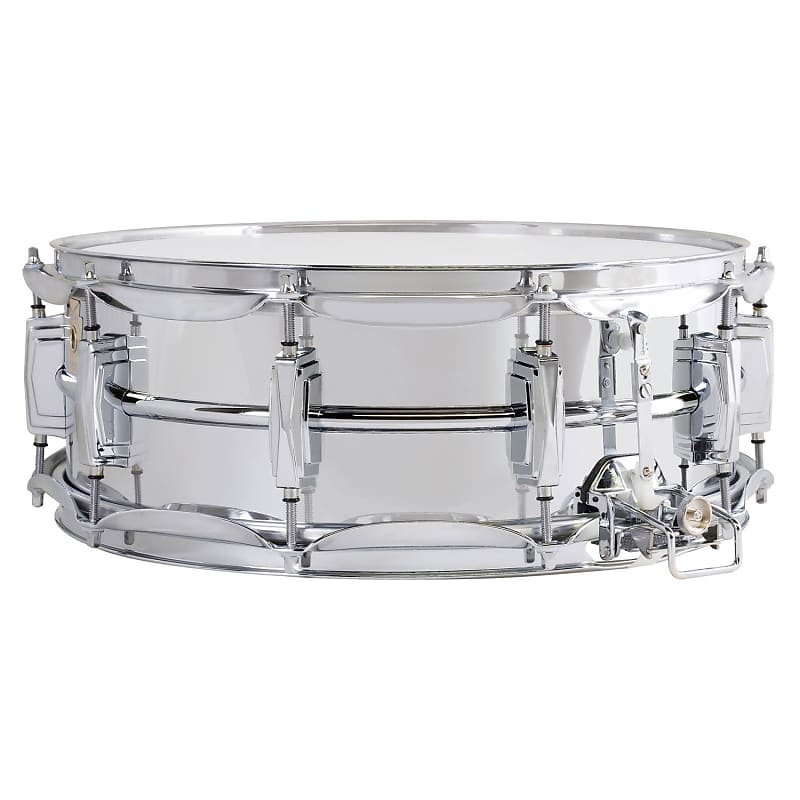 Ludwig LM410 Super-Sensitive 5x14" Aluminum Snare Drum 1985 - 2016 image 1