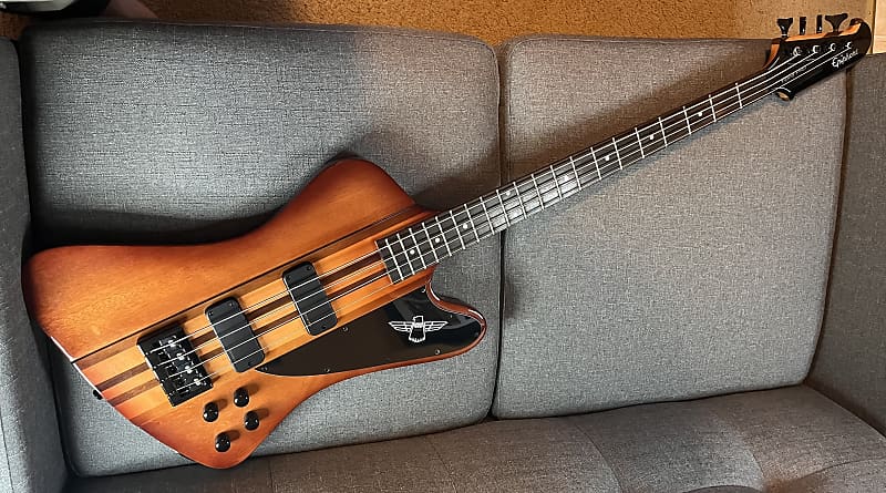 【レア＋おまけ】Epiphone Thunderbird Pro Bass IV Epiphone Thunderbird Pro-IV Vintage Sunburst – Chicago Music Exchange