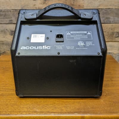 Acoustic AG15 Acoustic Guitar Wedge Amplifier image 5